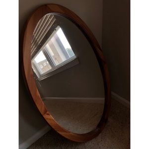 large oval mirror
